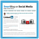 Screenshot Artikel "SmartBlog on Social Media"