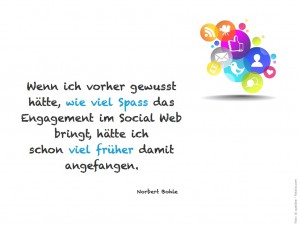Social Media :: Zitat Norbert Bohle :: Foto: queidea - fotolia.com